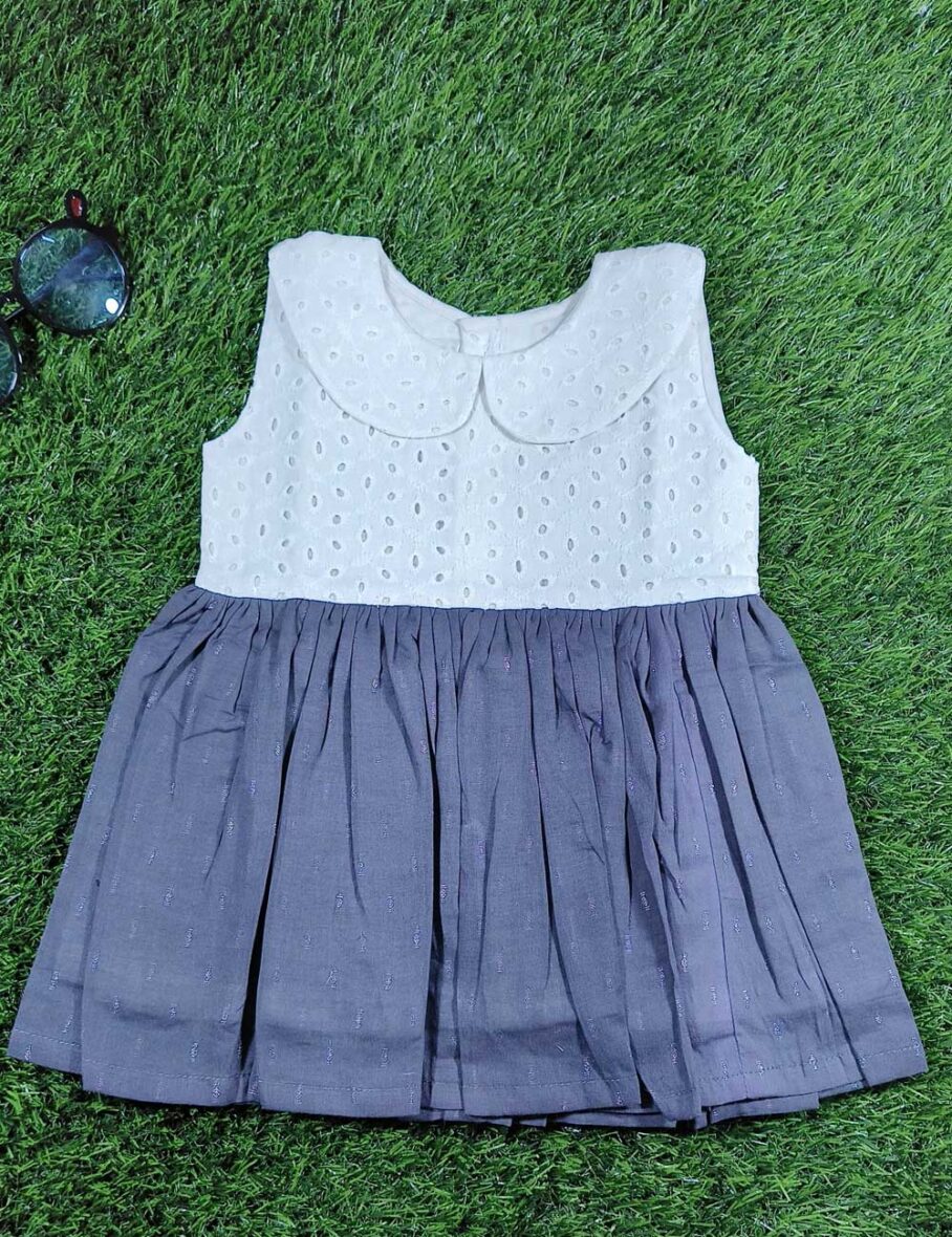 GREY WITH WHITE FROCK